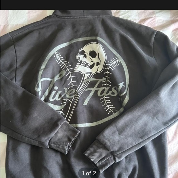 Live Fast Die Young Other - Live Fast Graphic StreetWear Men's Hoodie - Black